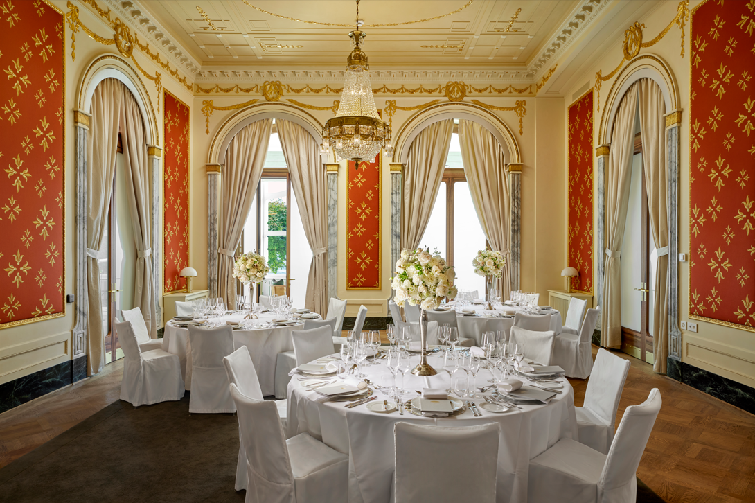 Mandarin Oriental Palace Hotel Luzern - Hochzeitslocation am See - Salon Alpine