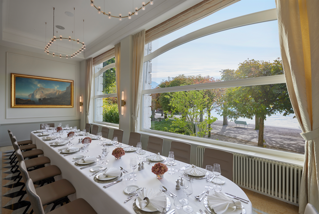 Mandarin Oriental Palace Hotel Luzern - Hochzeitslocation am See - Salon du Lac