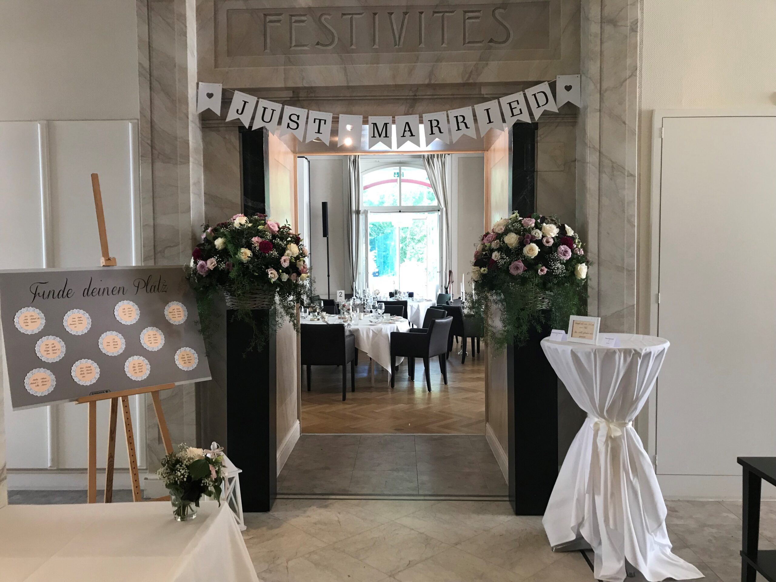 Vitznauerhof Hochzeitslocation Eingang Saal 2