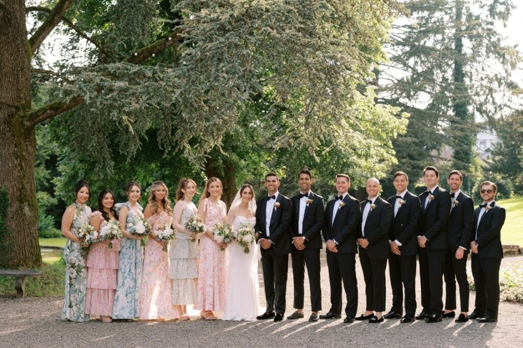 Shooting with Bridalparty