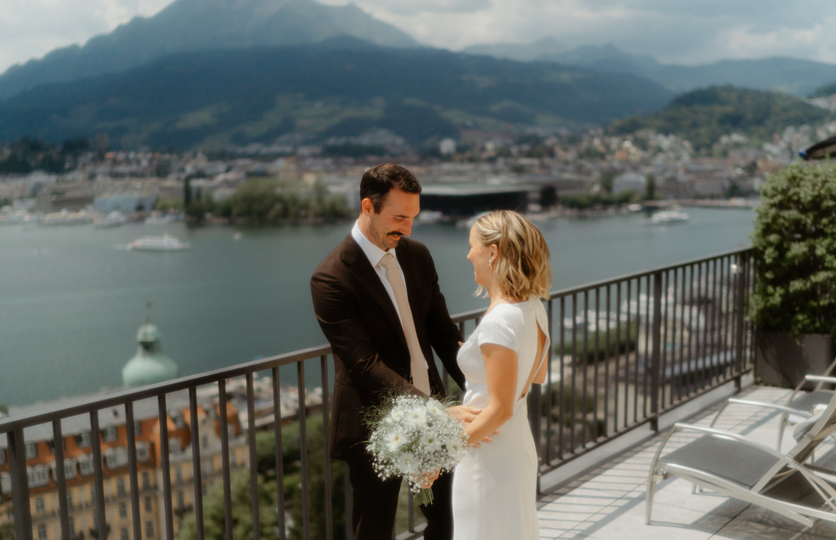 First Look - der besondere Moment vor der Trauung